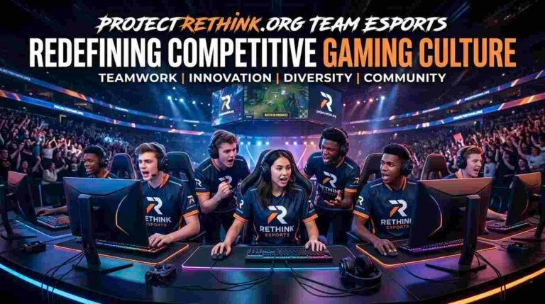 projectrethink org team esports: Redefining Competitive Gaming Culture 1 projectrethink org team esports