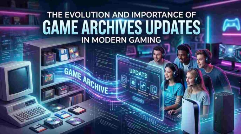 The Evolution and Importance of the game archives updates in Modern Gaming 2 the game archives updates